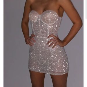 Beautiful glitter dress size small perfect for birthday or bachelorette party